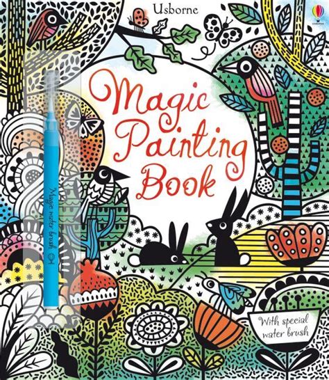 Tap into your inner artist with Usborne's magic painting book.